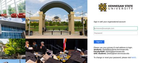 Kennesaw state university owl express login - 1. Click "Login" under Owl Express. 2. Log in with your KSU student email address and password. 3. Select the "KSU Bookstore" link under the Student Services tab. 4. Your Textbook Express Course Info will be displayed. Courses with Day One Access materials will be identified with "D1A" or "Day One Access" in the book title or book notes on Owl ...